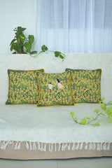 Running together in a Sunflower field (set of three)