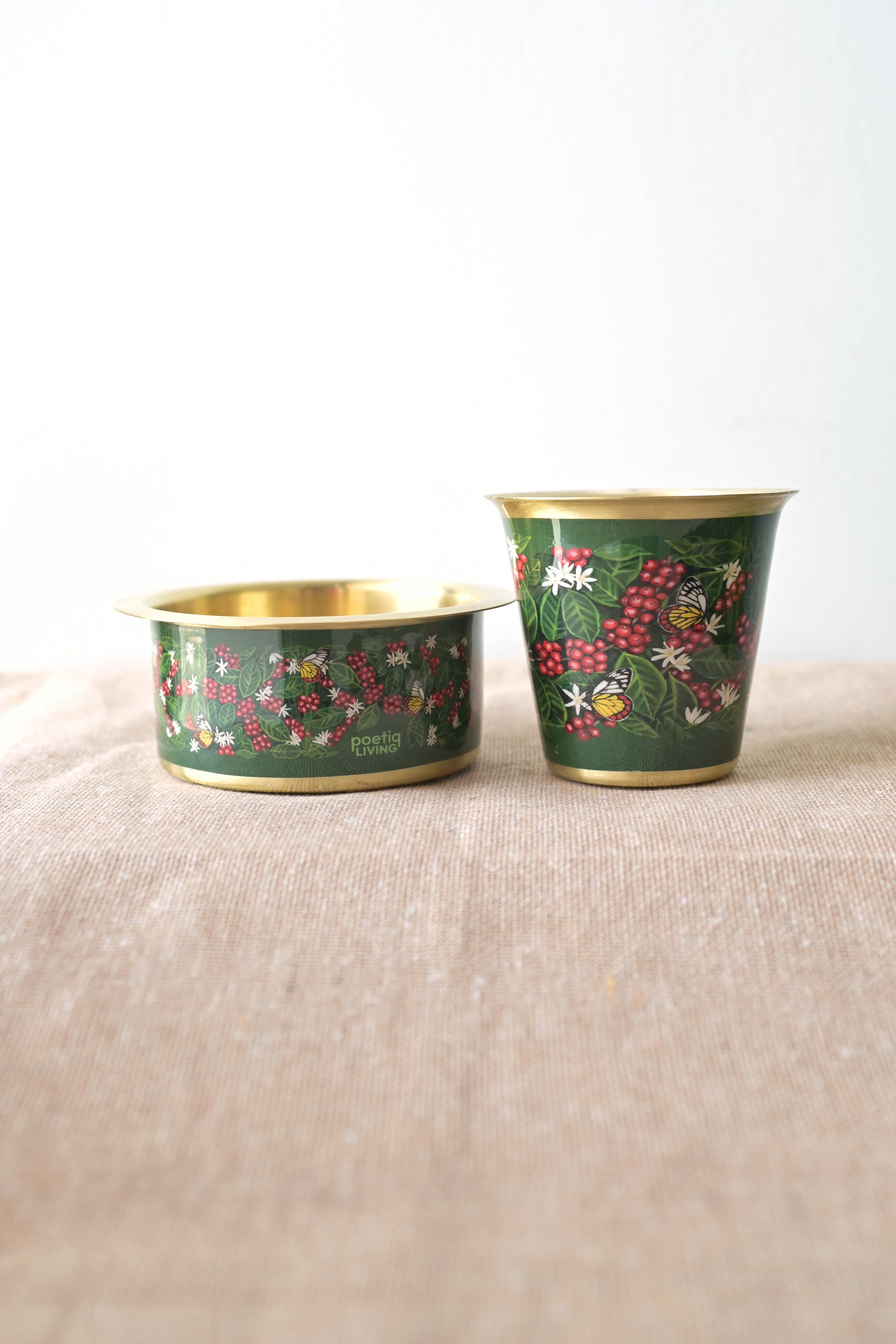 Butterflies dance on coffee blossoms 🌼