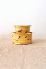 Kolam mornings with feathered guests 🌼