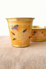 Kolam mornings with feathered guests 🌼