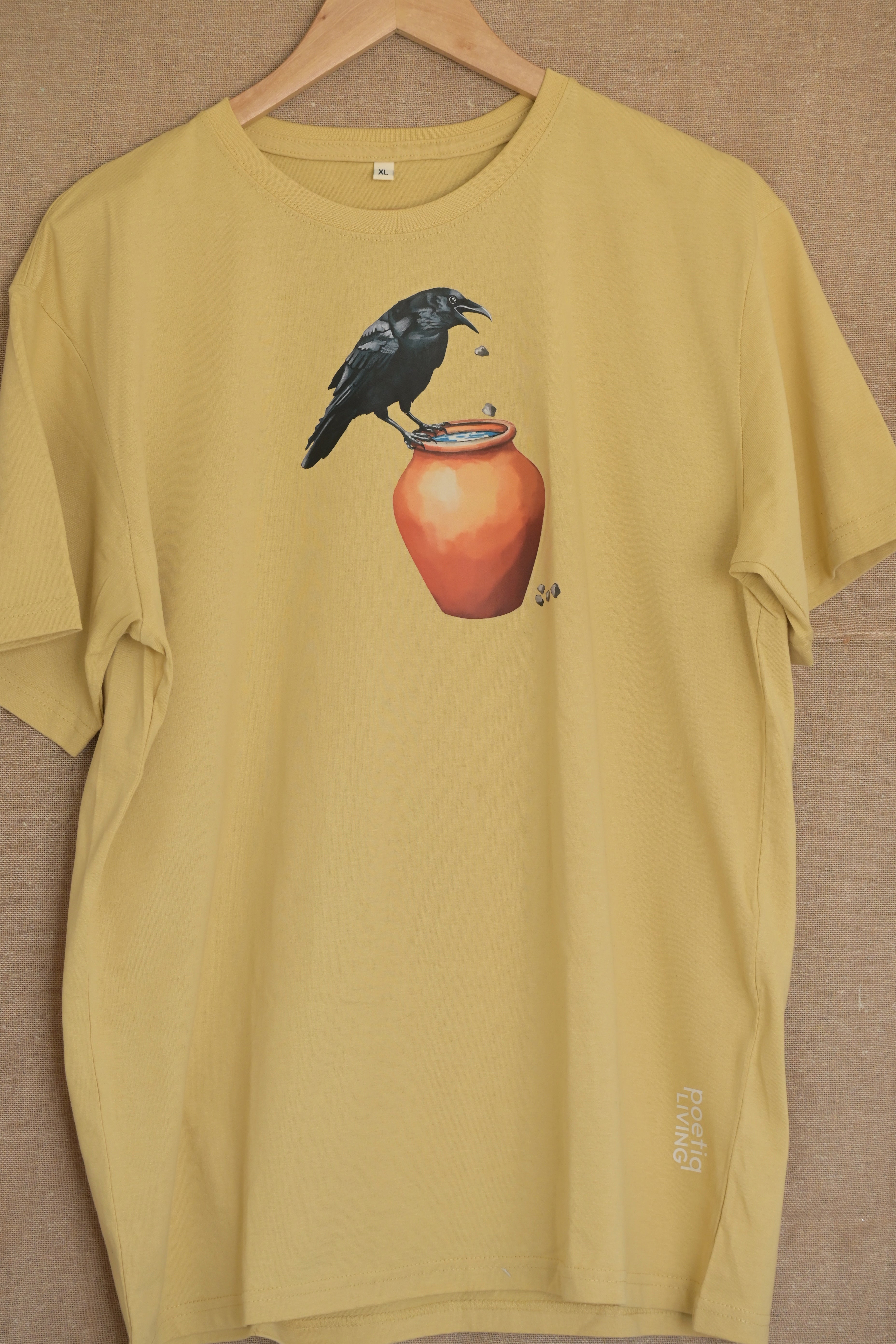 Thirst makes the crow wise 🌼