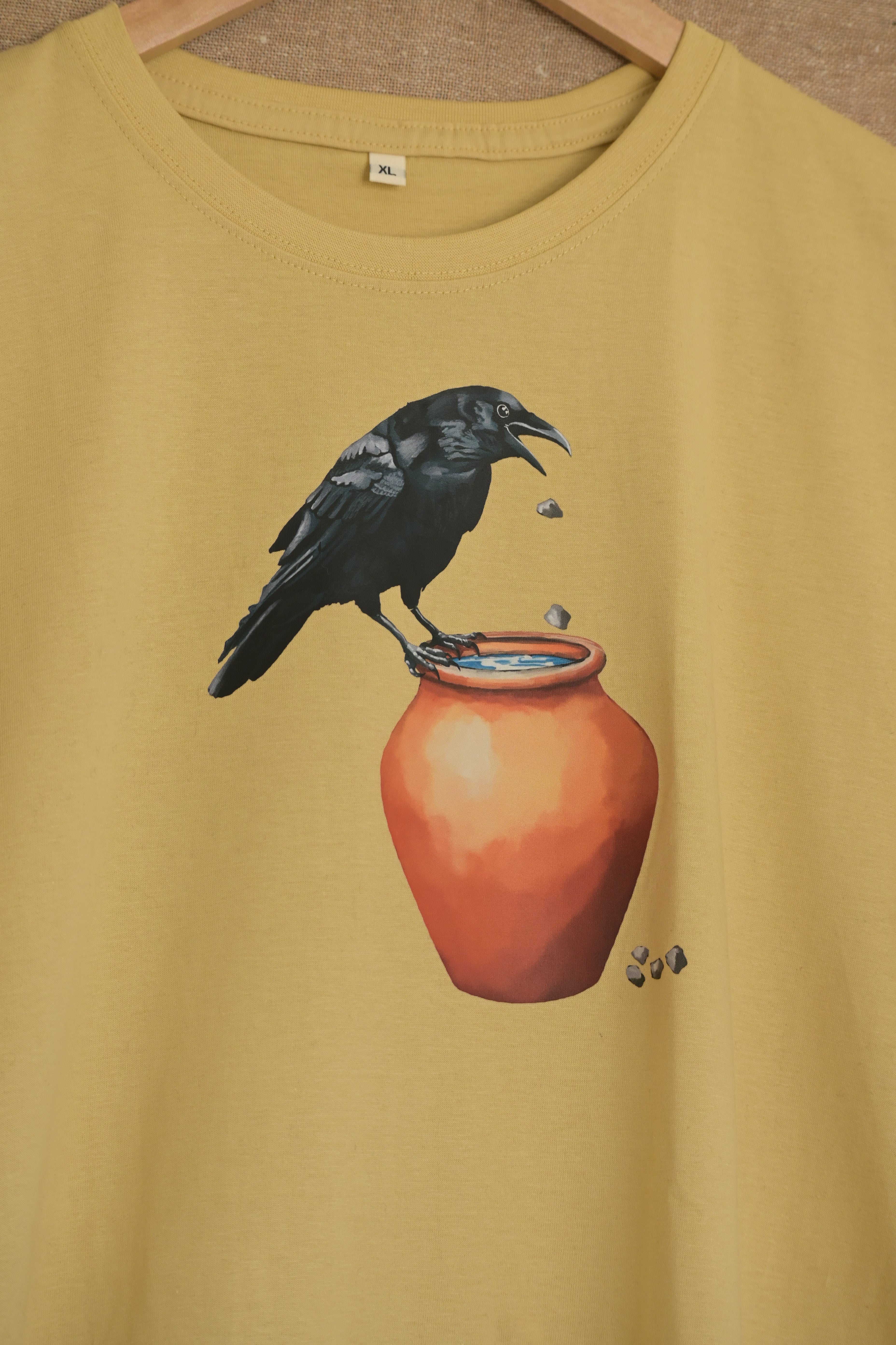 Thirst makes the crow wise 🌼