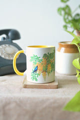 Golden rain where the sunbird plays (set of two)