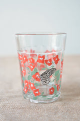 Bougainvillea blooms kissing butterflies (set of two)