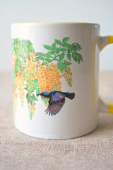 Golden rain where the sunbird plays (set of two)