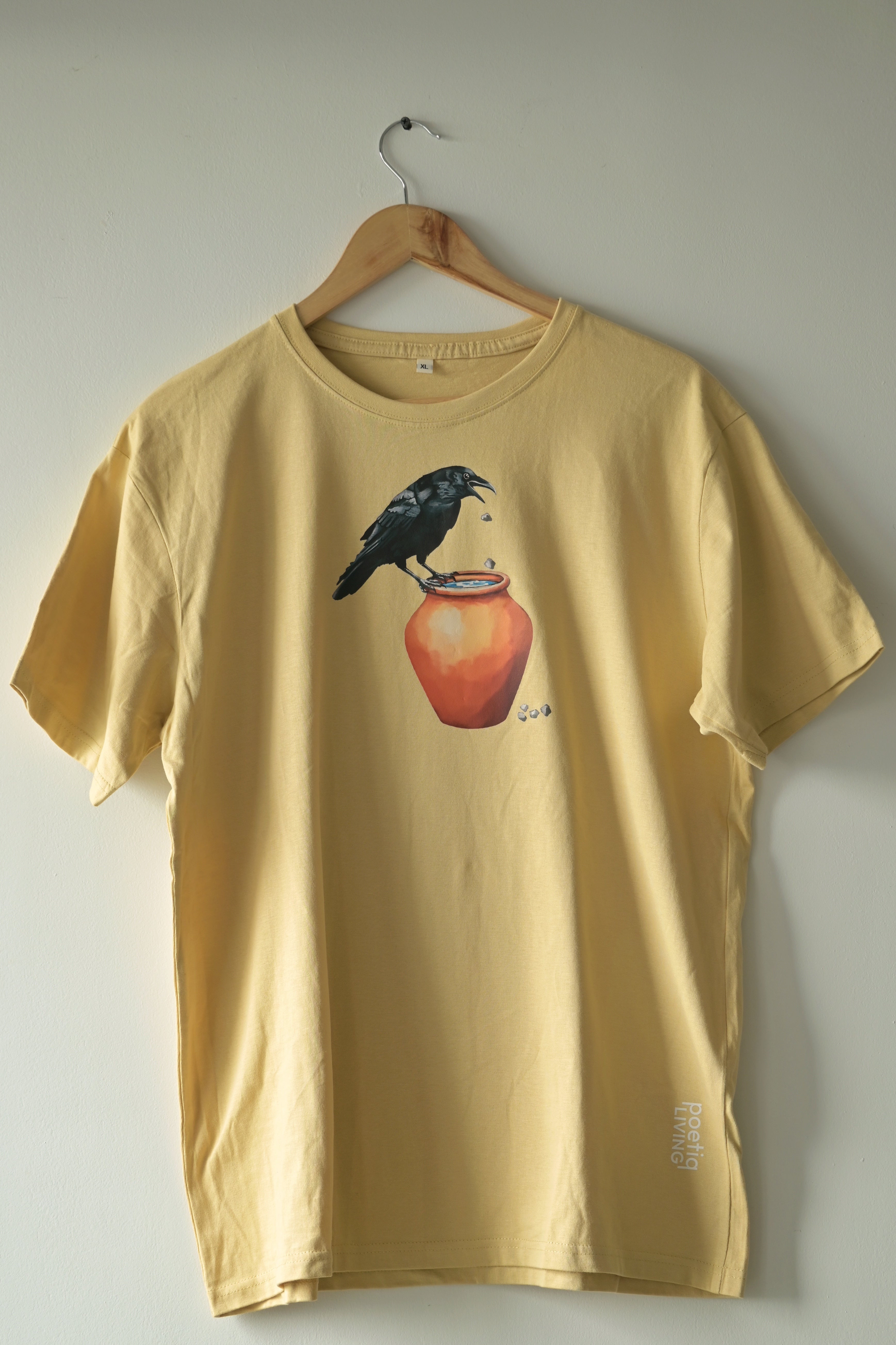 Thirst makes the crow wise 🌼