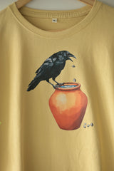 Thirst makes the crow wise 🌼