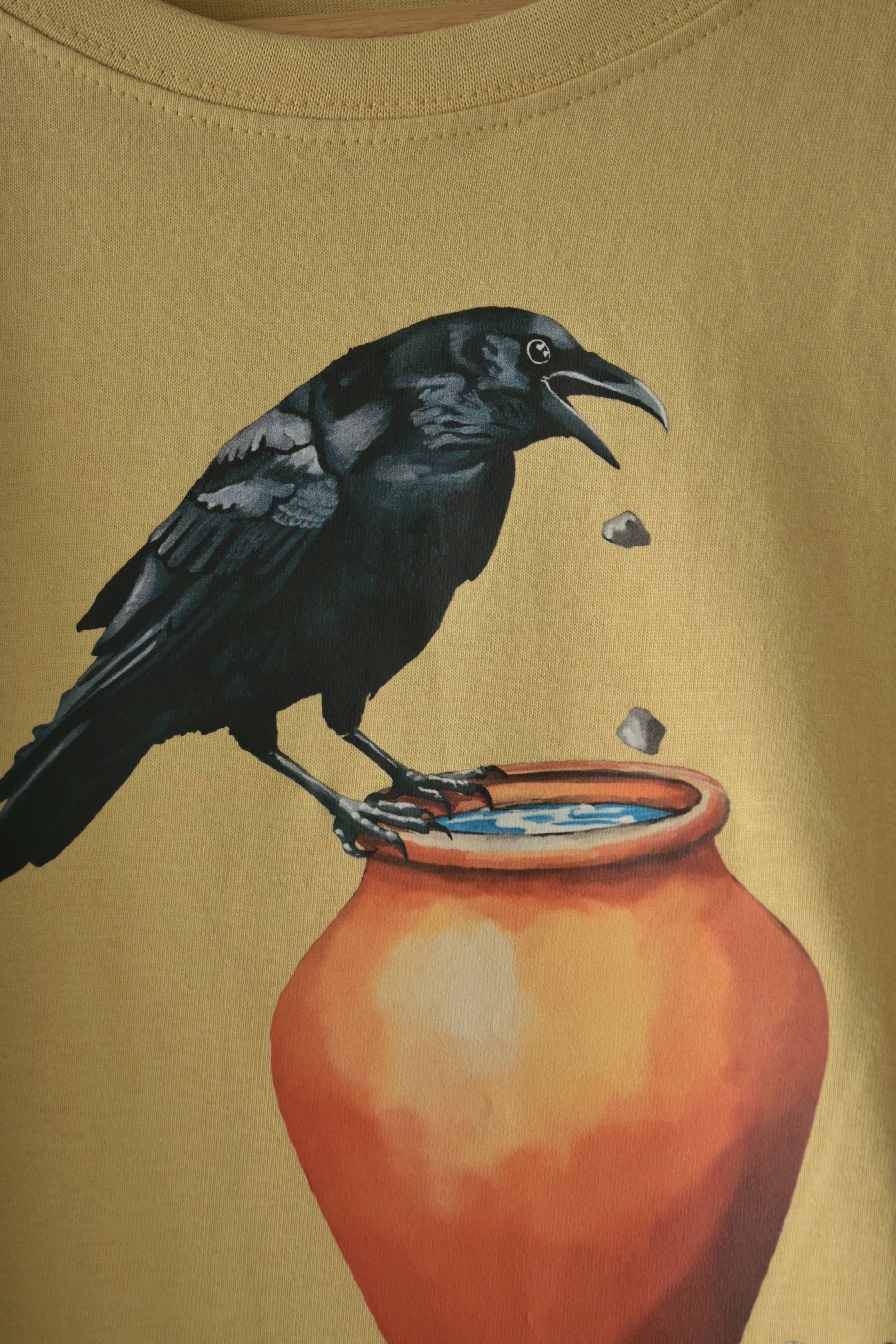 Thirst makes the crow wise 🌼