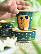 Delicate embrace with Jasmine (Set of two)