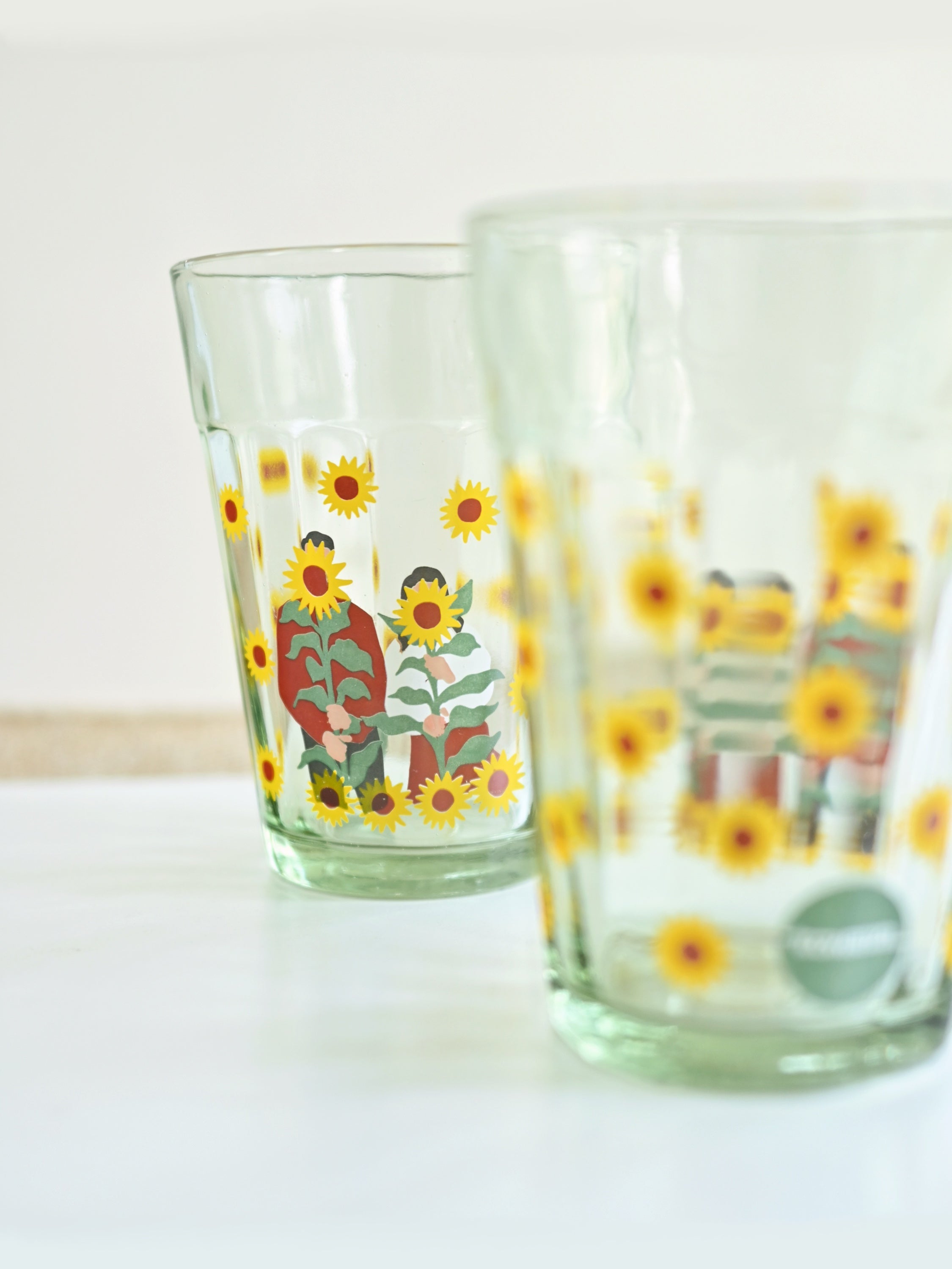 Golden whispers with Sunflowers (set of two)
