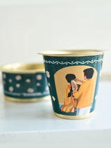 Delicate embrace with Jasmine (Set of two)